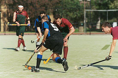 Field hockey players