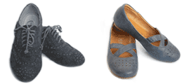 2 pairs of shoes 