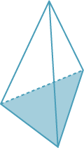 Triangular based pyramid