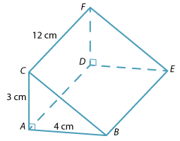 Triangular prism.